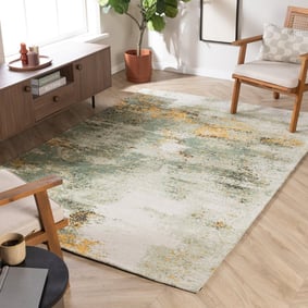 Abstract vloerkleed - Candice Groen
