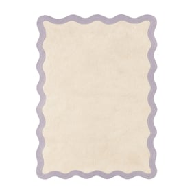 Wasbaar vloerkleed - Hazy Lila/Creme - sfeer