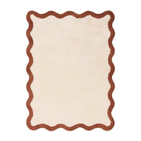 Wasbaar vloerkleed - Hazy Bruin/Creme - product