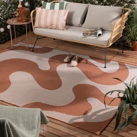 Buitenkleed - Summer Swirl Terra