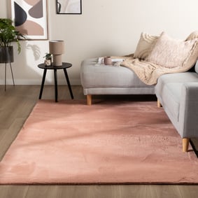 Zacht laagpolig vloerkleed - Cozy Roze
