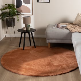 Rond laagpolig vloerkleed - Cozy Terra