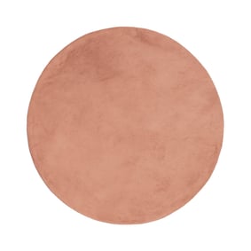 Rond laagpolig vloerkleed - Cozy Roze  - product