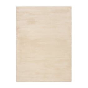 Zacht laagpolig vloerkleed - Cozy Beige  - product