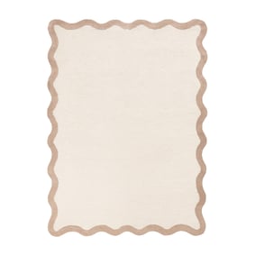 Wasbaar vloerkleed - Hazy Beige/Creme - sfeer