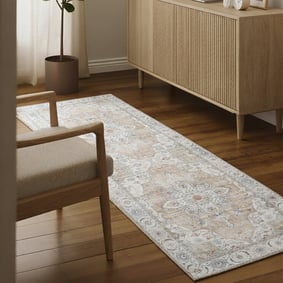 Wasbare loper - Domingo Mandala Beige