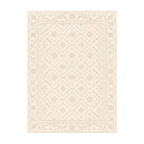 Vloerkleden Bloemen - Celine Creme - product