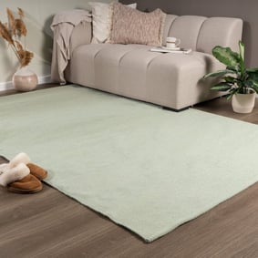 Wollen vloerkleed - Reno Groen