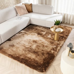 Hoogpolig vloerkleed - Glorious Taupe