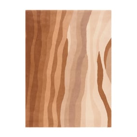 Wollen vloerkleed - Liora Bruin - product