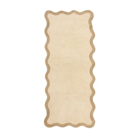 Wasbare loper - Hazy Beige/Creme - sfeer
