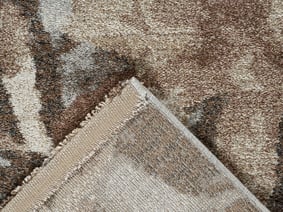 Abstract vloerkleed - Marple Bruin 6362 - sfeer