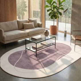 Organisch vloerkleed - Elyra Beige/Grijs