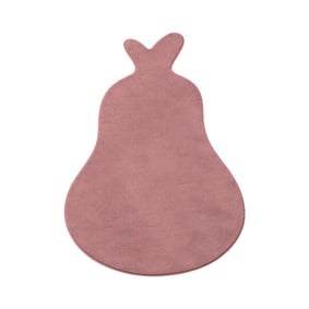 Wasbaar kindervloerkleed - Coco Peer Donkerroze - product