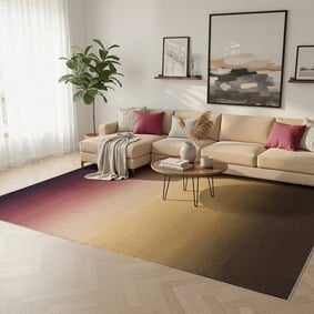 Modern vloerkleed - Clarke Fade Roze