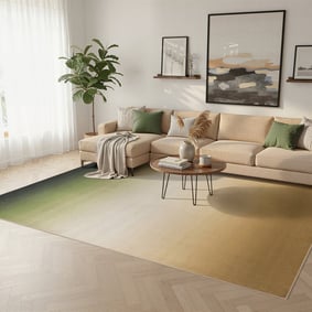 Modern vloerkleed - Clarke Fade Groen
