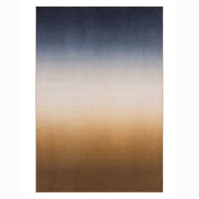 Modern vloerkleed - Clarke Fade Blauw - product