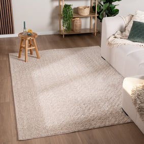 Fluffy vloerkleed - Bobby Creme