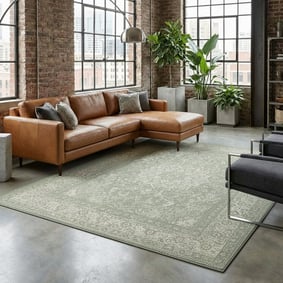 Vintage vloerkleed - Wonder Oriental Groen