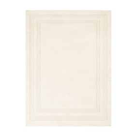 Wollen vloerkleed - Judith Border Creme - product