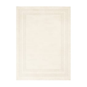 Wollen vloerkleed - Judith Border Creme - sfeer