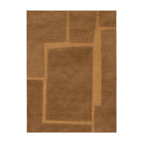 Wollen vloerkleed - Judith Pebble Bruin - product