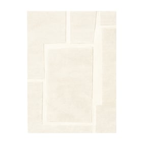 Wollen vloerkleed - Judith Pebble Creme - sfeer