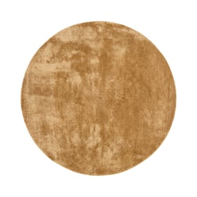 Rond wasbaar vloerkleed - Clean Goud - sfeer
