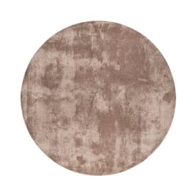 Rond wasbaar vloerkleed - Clean Bruin - product