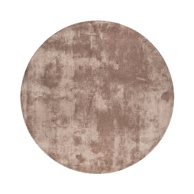 Rond wasbaar vloerkleed - Clean Bruin - sfeer