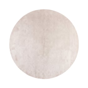 Rond wasbaar vloerkleed - Clean Creme - sfeer