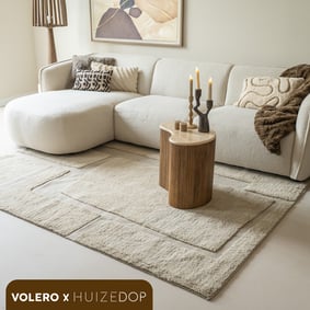 Wollen vloerkleed - Judith Pebble Greige