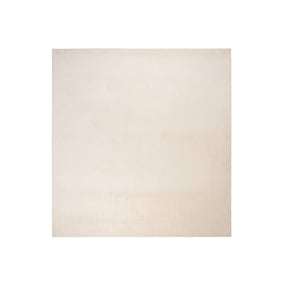 Vierkant laagpolig vloerkleed - Cozy Creme - product
