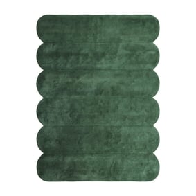 Organisch vloerkleed - Chester Lines Groen - product