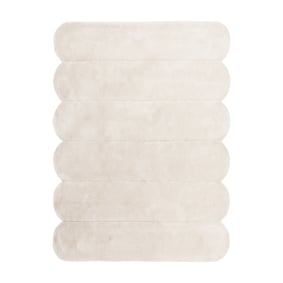 Organisch vloerkleed - Chester Lines Creme - sfeer