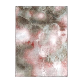 Design vloerkleed - Lunara Rood - sfeer