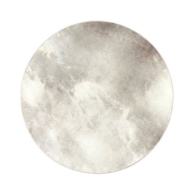 Rond design vloerkleed - Lunara Taupe - sfeer
