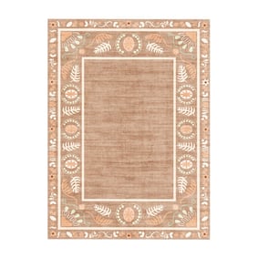 Buitenvloerkleed - Maui Border Terracotta - product