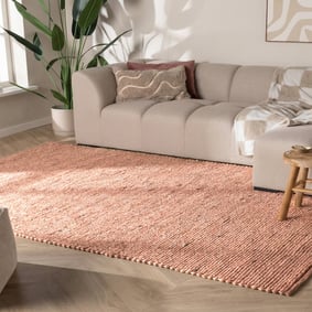 Wollen vloerkleed - Feline Terracotta