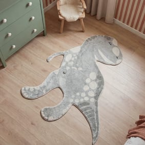 Wasbaar kindervloerkleed - Wild Dino
