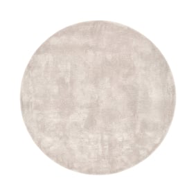 Rond wollen vloerkleed - Leone Creme - sfeer
