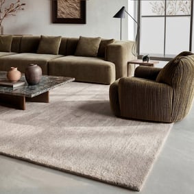 Wollen vloerkleed - Leone Creme