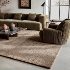 Wollen vloerkleed - Leone Taupe