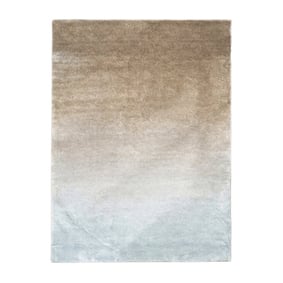Abstract vloerkleed - Mellow Blauw/Taupe - product