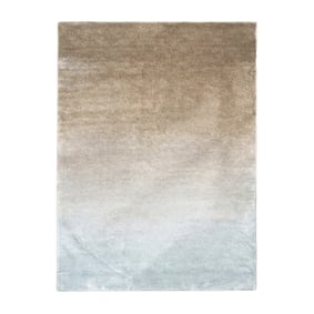 Abstract vloerkleed - Mellow Blauw/Taupe - sfeer