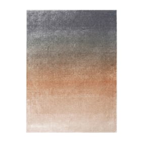 Abstract vloerkleed - Mellow Blauw/Terra - product