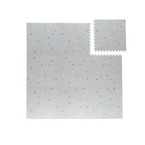 Foam Puzzelmat - Alfie XL Dots Lichtgrijs  - product