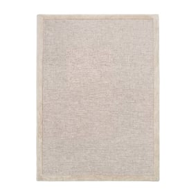 Laagpolig vloerkleed - Elena Border Taupe - product