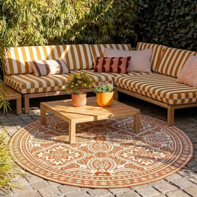 Rond buitenkleed - Summer Oriental Terra