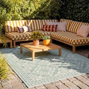 Buitenkleed - Summer Oriental Groen